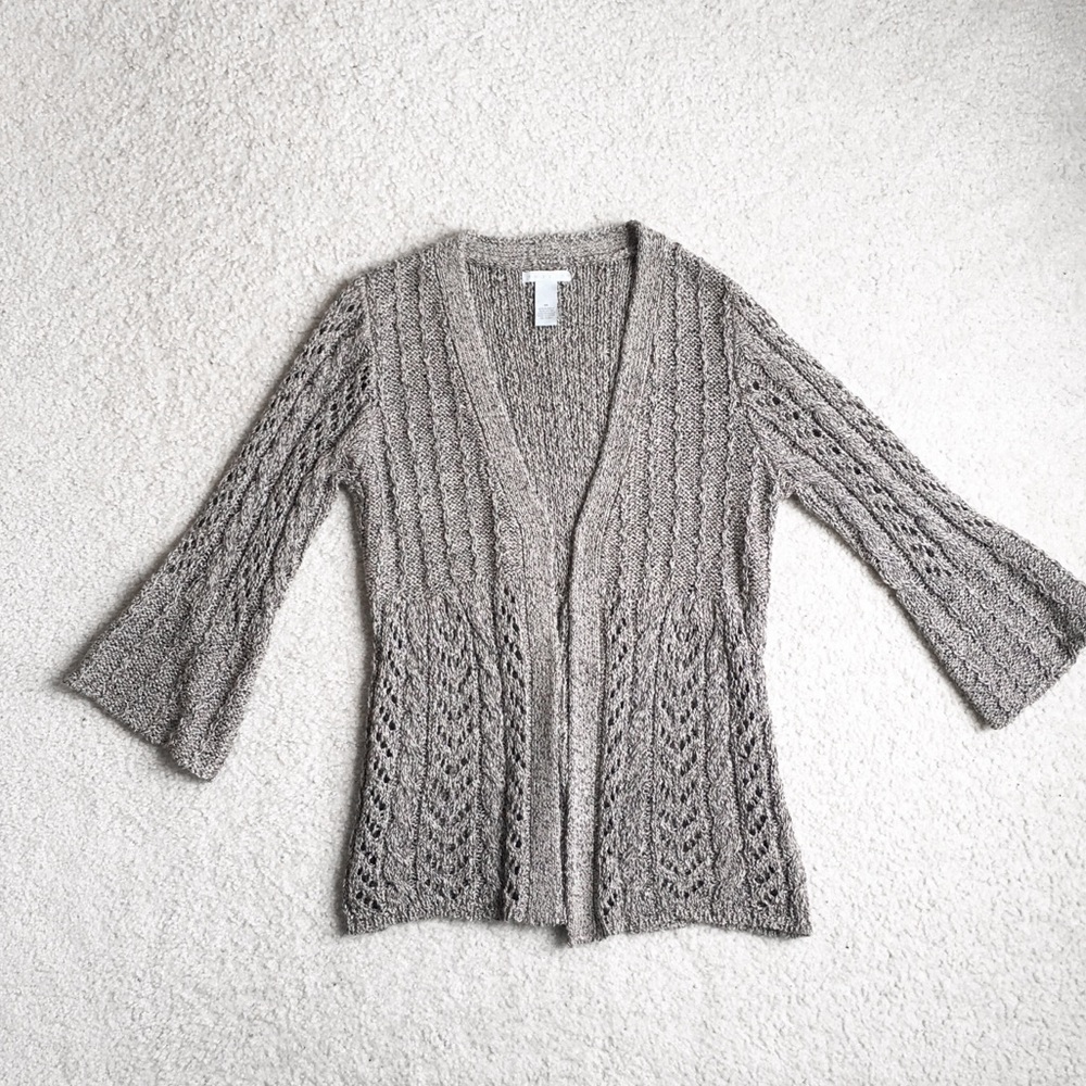 Neutral Open Cardigan